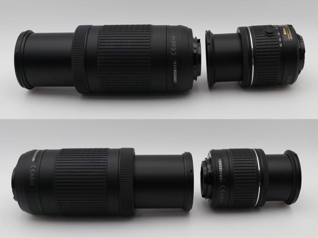 ☆美品【NIKON】D5600 + 18-55mm + 70-300mm ニコン