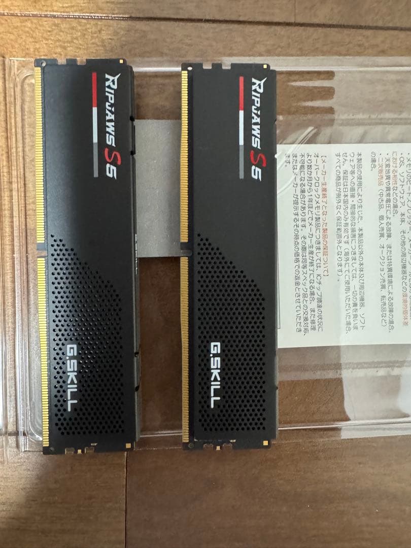 メモリー G.SKILL Ripjaws S5 DDR5 6000 64GB(32x2)
