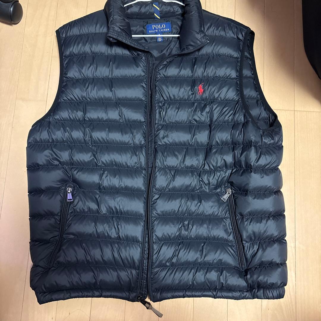 Polo Ralph Lauren 黒 パッカブル ベスト XL