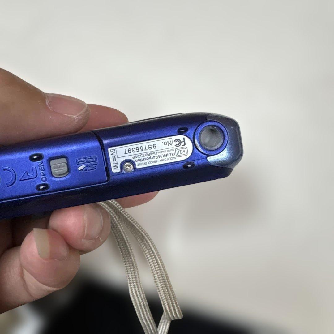 FUJIFILM FinePix Z33 WP デジカメ　ブルー　ジャンク