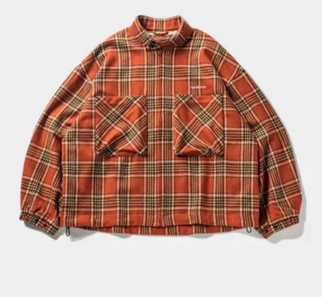 FW23-JK10 PLAID FLANNEL SWING TOP タイトブース