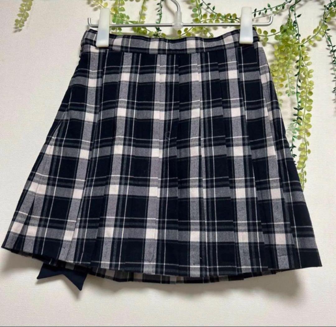 あゆ【新品タグ付き】メゾピアノジュニアプリーツスカート150cm 卒業式