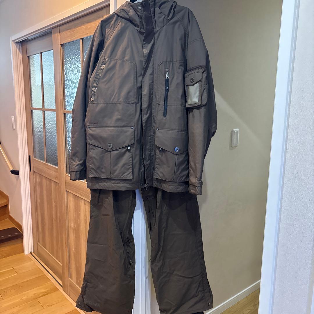 kissmark スノーボードウェア ブラウン OL