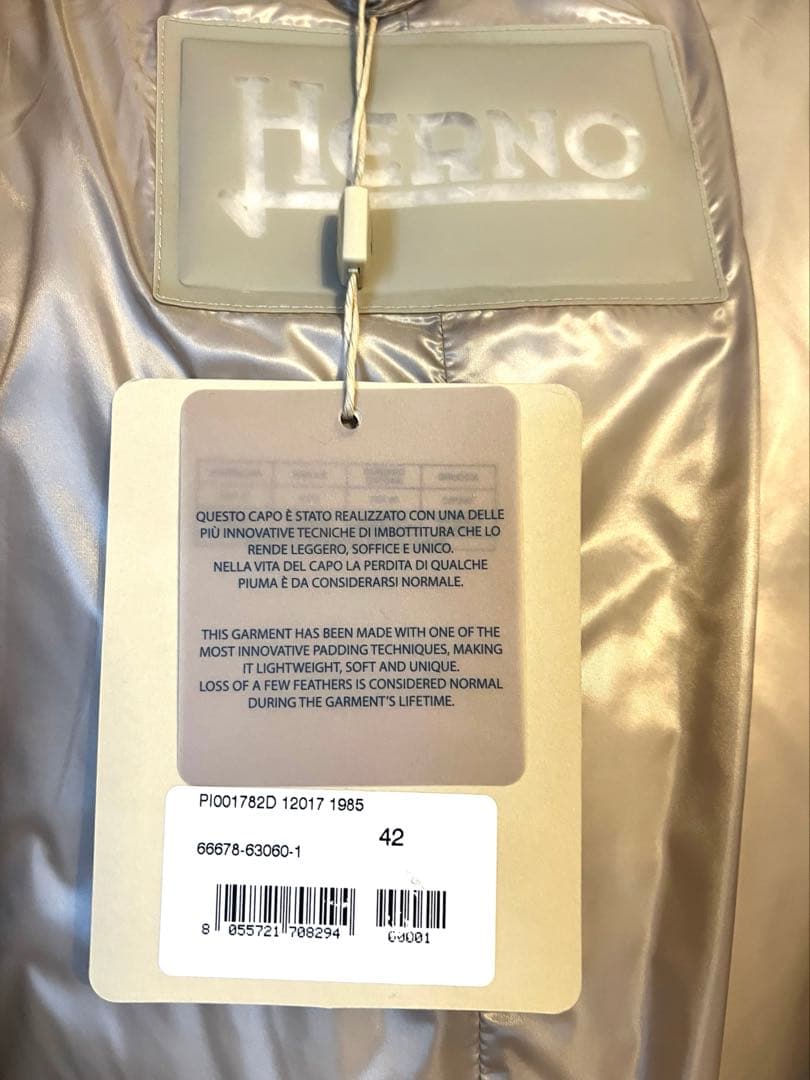 ★sale Herno ウルトラライトナイロン ダウンジャケット
