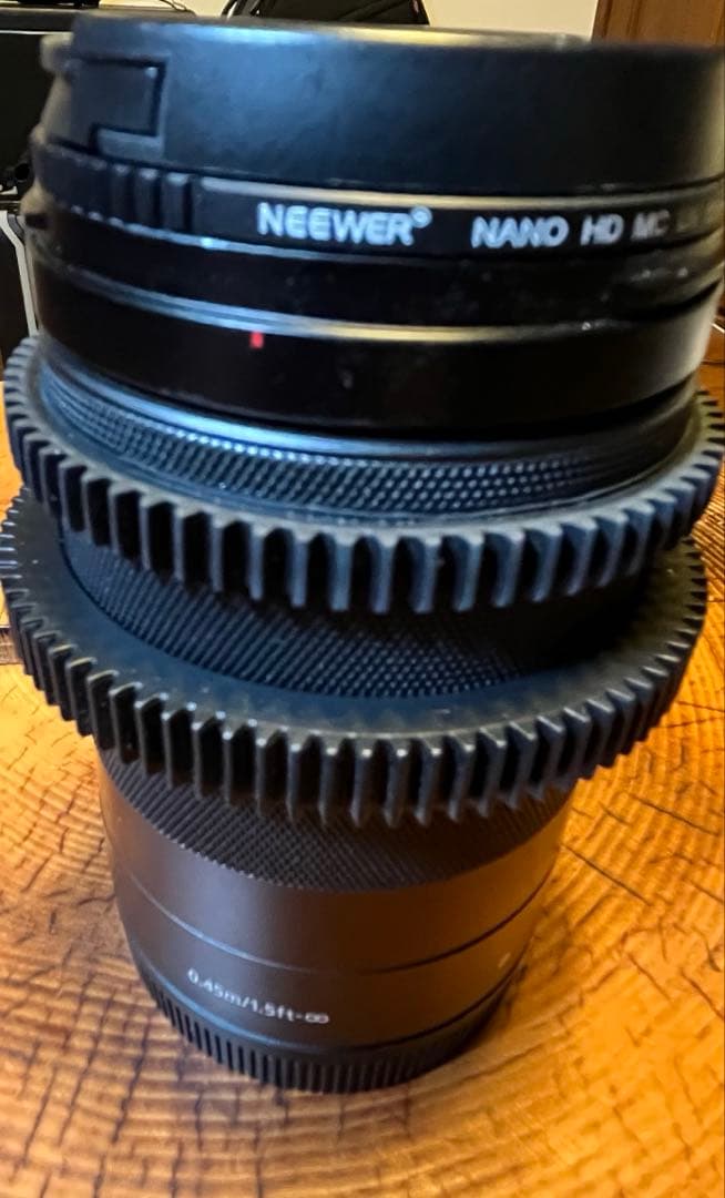 【値下・ジャンク】Canon 18-150mm ズームレンズ　ef-m 55mm