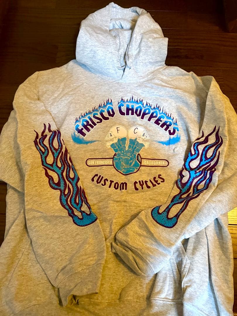 FRISCO CHOPPERS パーカー XL グレー　キムタク　着用