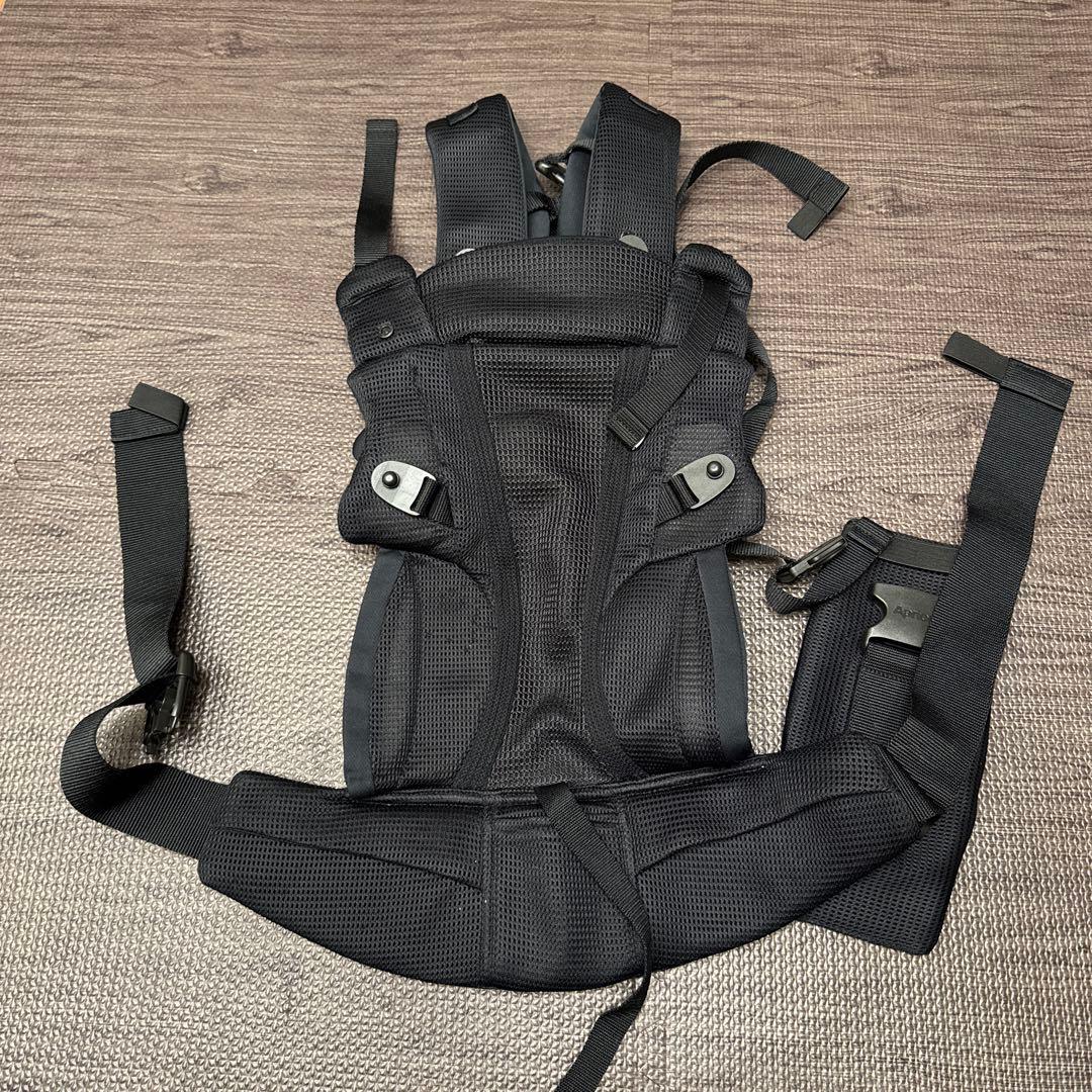 Aprica 抱っこ紐 ラクリス　ブラック