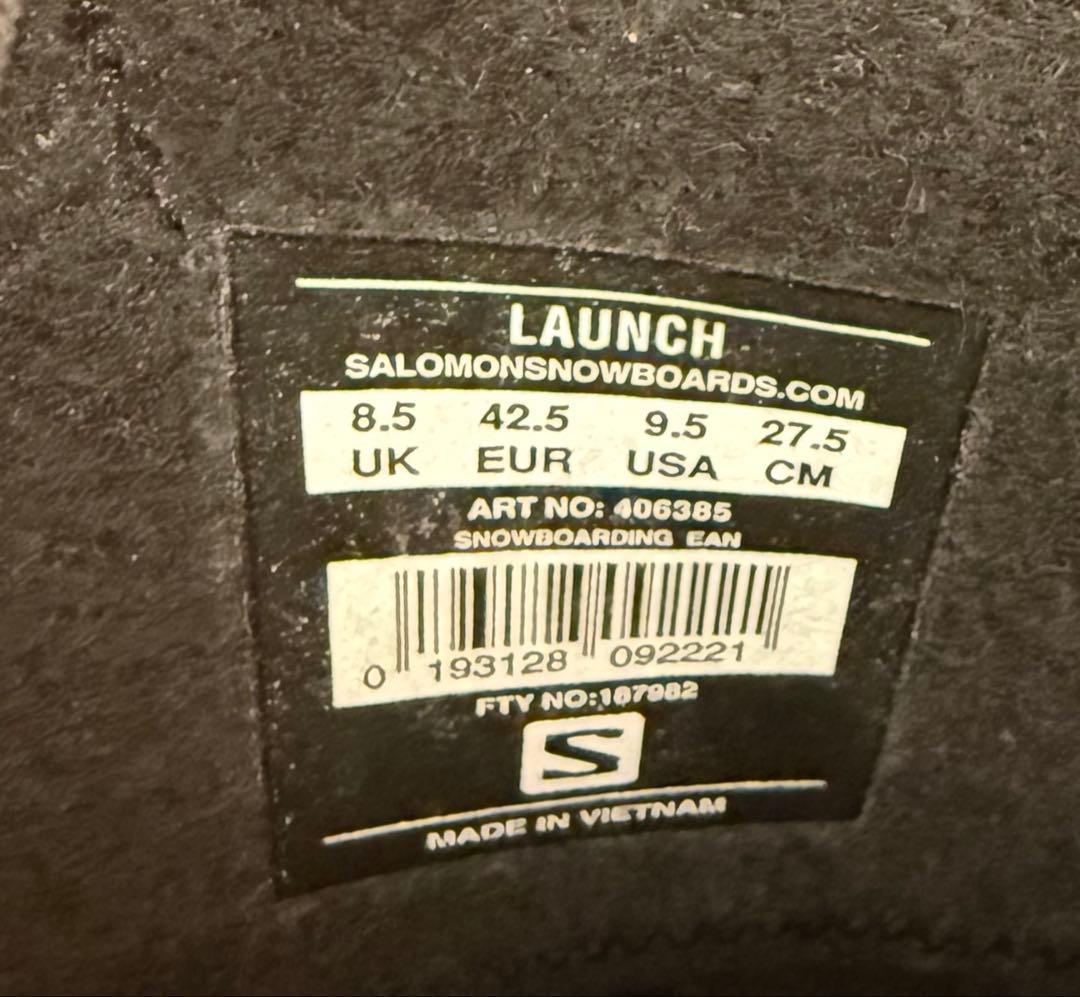 【※発送上の都合によりブーツ別売り(300円)】SALOMONスノーボード