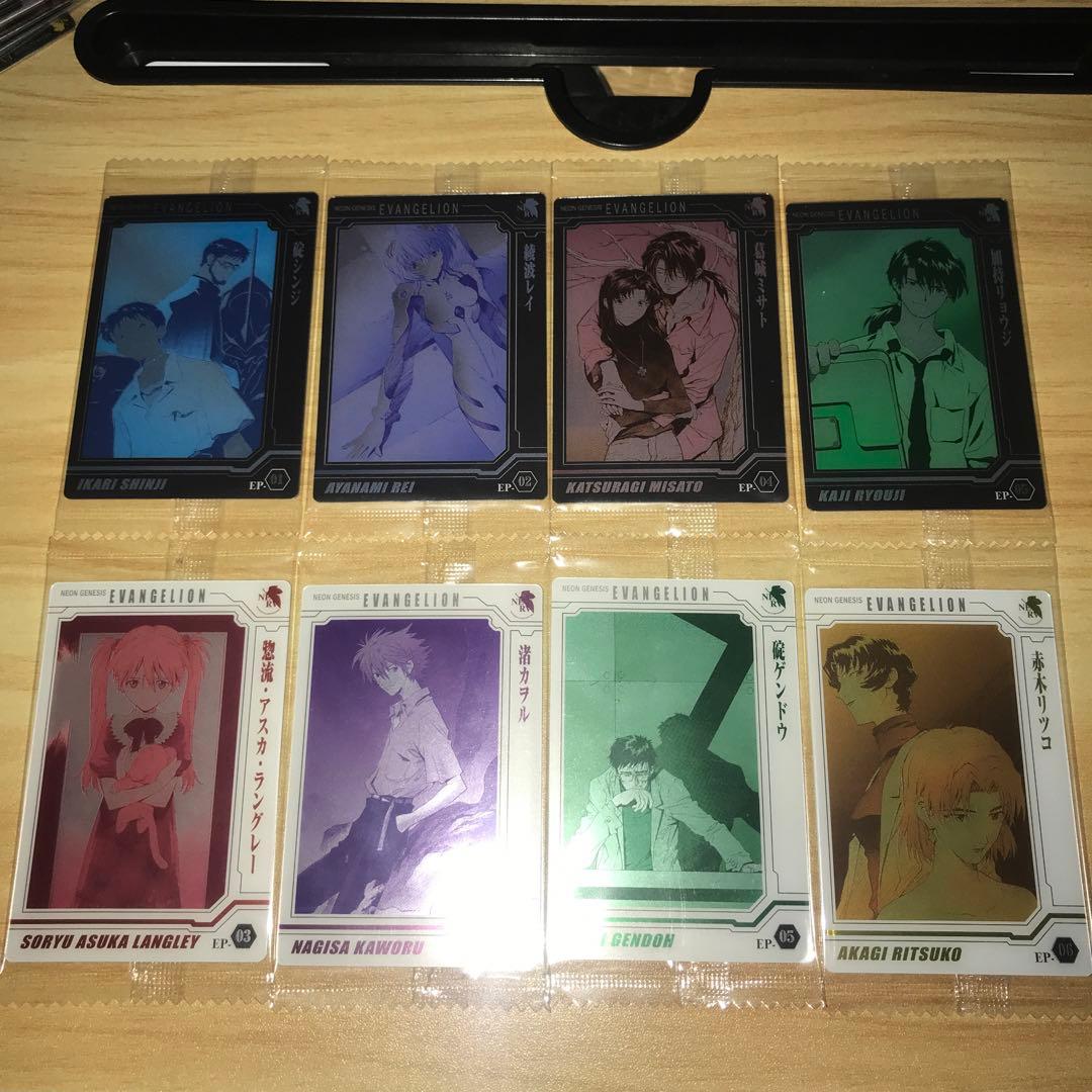 エヴァンゲリオン 未開封 ウエハースカード 39枚