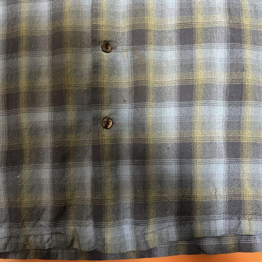 T*o様 60's Pendleton ウールボードシャツ　長袖シャツ 青系チェ