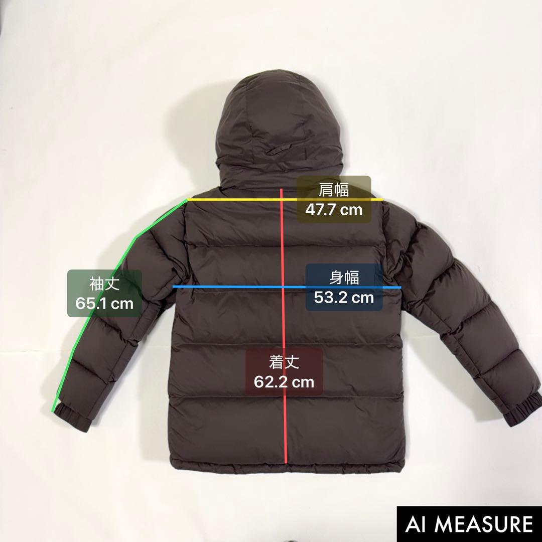 ナンガ ムーンロイド ホワイトレーベル 最強ダウン type1 ブラウン XL
