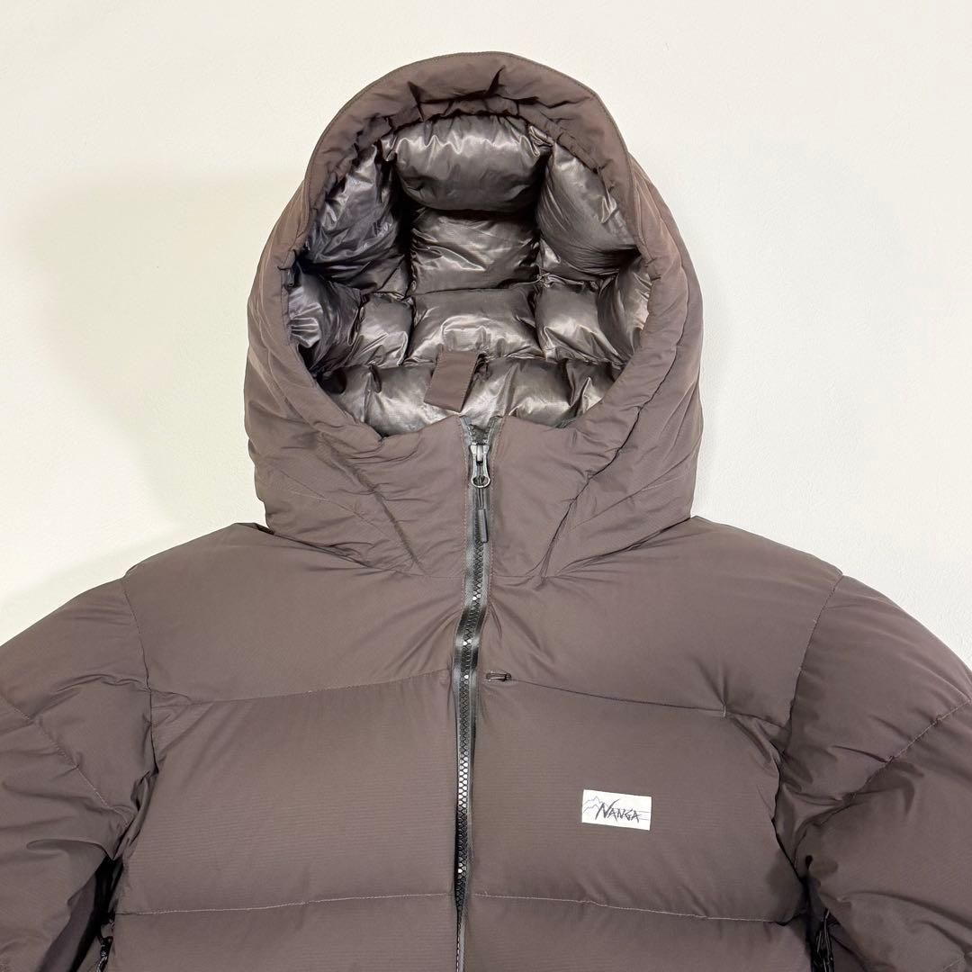 ナンガ ムーンロイド ホワイトレーベル 最強ダウン type1 ブラウン XL