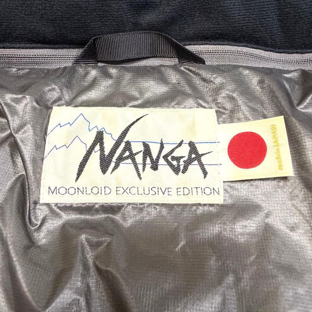 ナンガ ムーンロイド ホワイトレーベル 最強ダウン type1 ブラウン XL