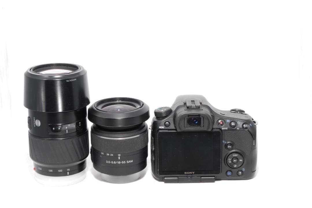 ✨SONY α65✨ダブルレンズ✨初心者おすすめ✨高速連射✨超高画質✨一眼レフ