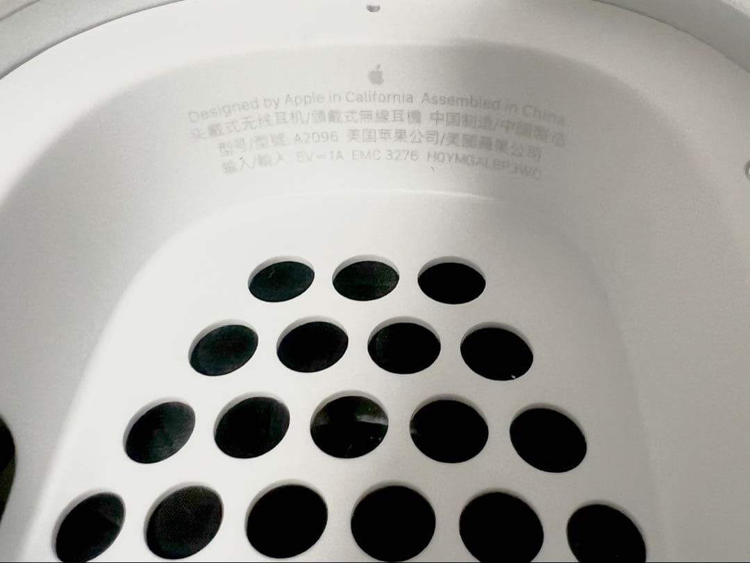 AirPods Maxシルバー 本体AppleCare+ 2026年5月まで有効