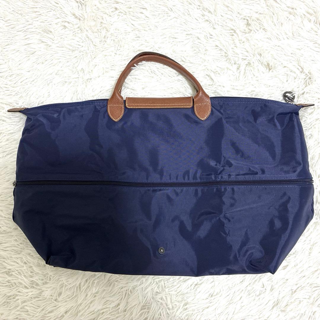 LONGCHAMP ロンシャン プリアージュ トラベルバッグ ネイビー 拡張型