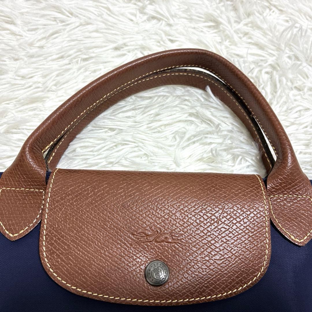 LONGCHAMP ロンシャン プリアージュ トラベルバッグ ネイビー 拡張型