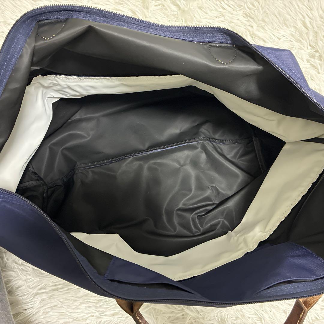 LONGCHAMP ロンシャン プリアージュ トラベルバッグ ネイビー 拡張型