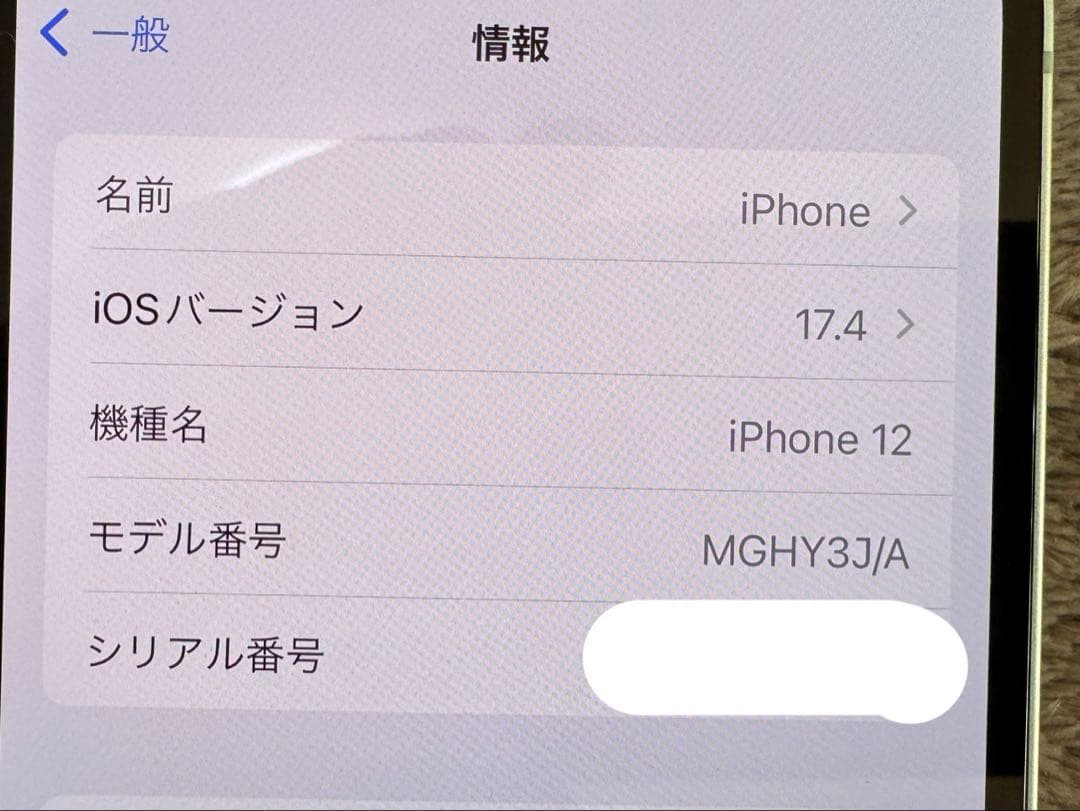 Apple iPhone 12 本体