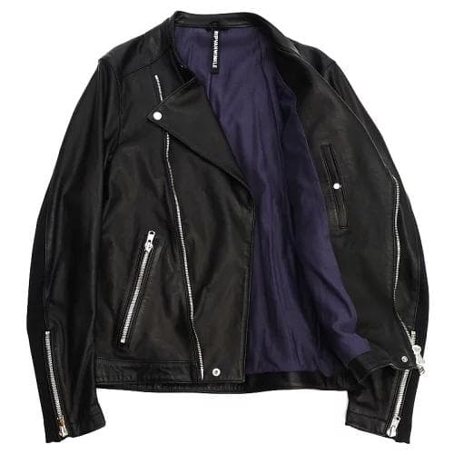 F03416 超美品 22SS RIPVANWINKLE レザーライダース M