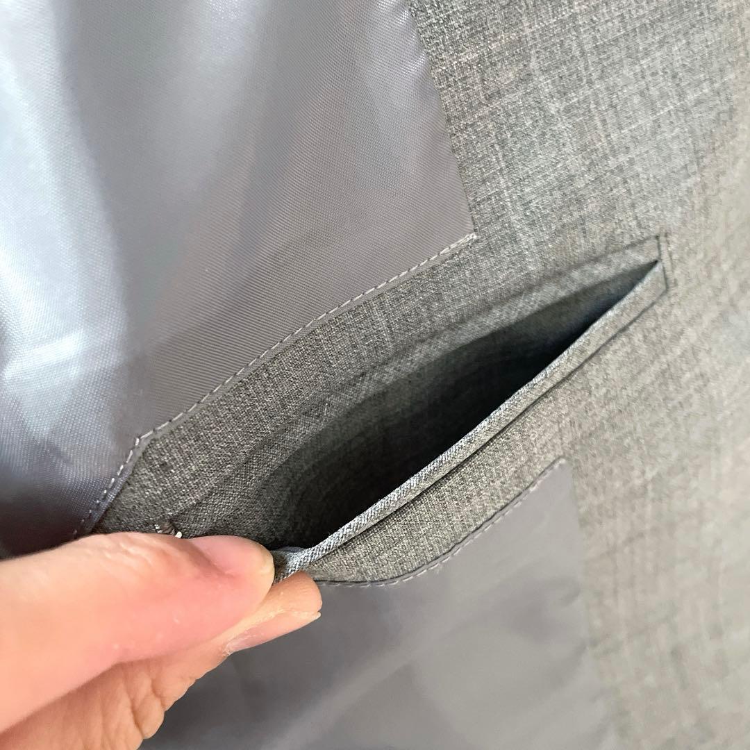 極美品⭐︎PLST グレー ストレッチ テーラード パンツスーツ セットアップ S