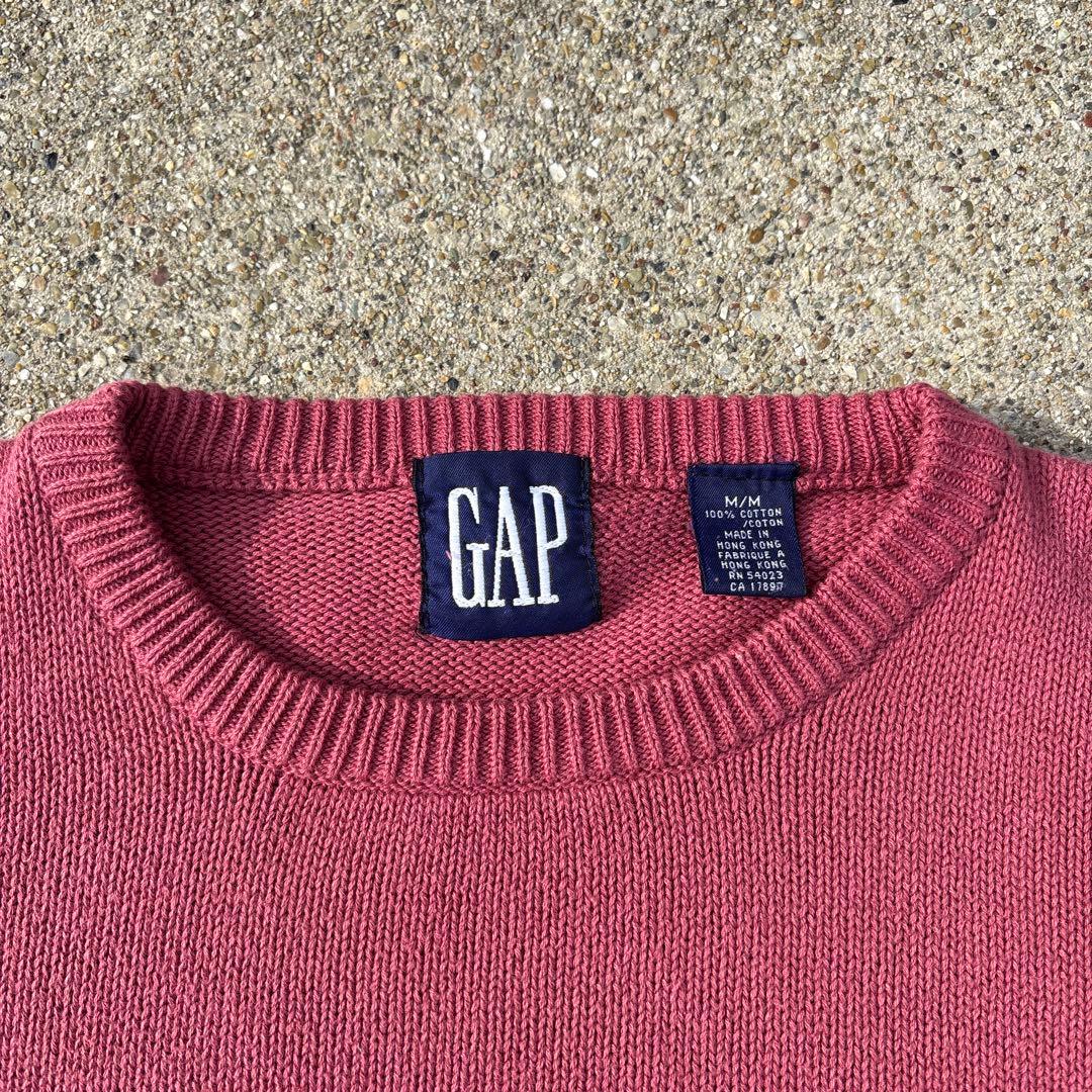 トップス 90s~ old gap cotton knit