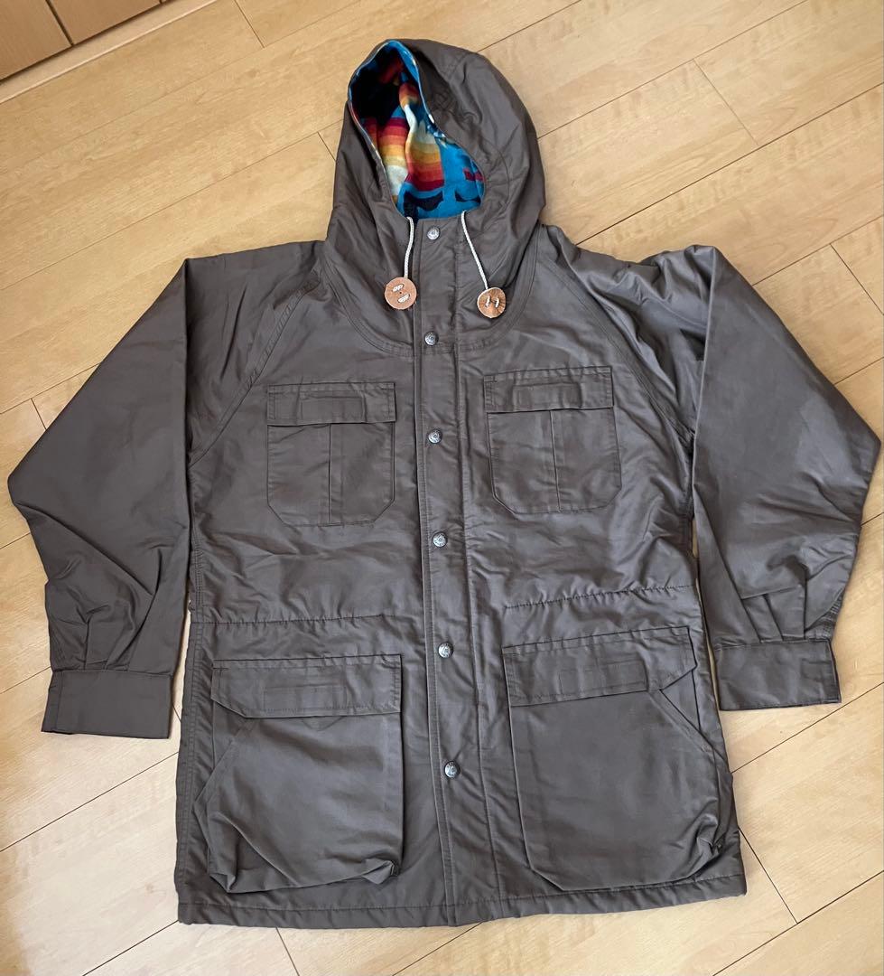 美品 USA製 シェラデザイン　ペンドルトン　マウンテンパーカー　ブラウン