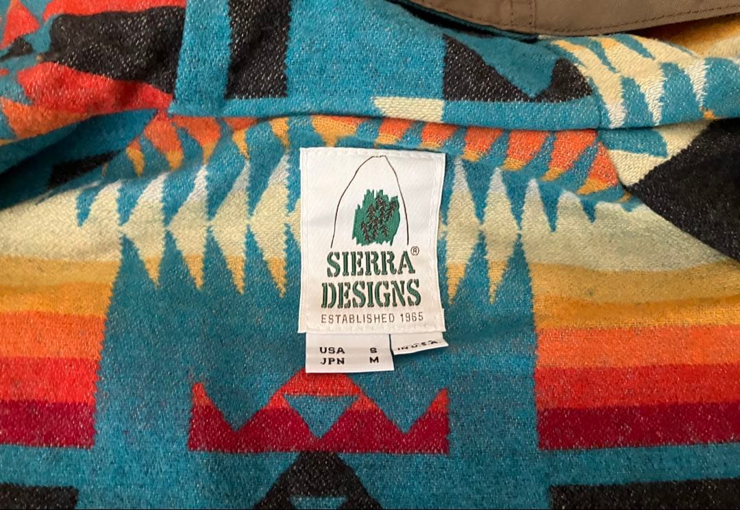 美品 USA製 シェラデザイン　ペンドルトン　マウンテンパーカー　ブラウン