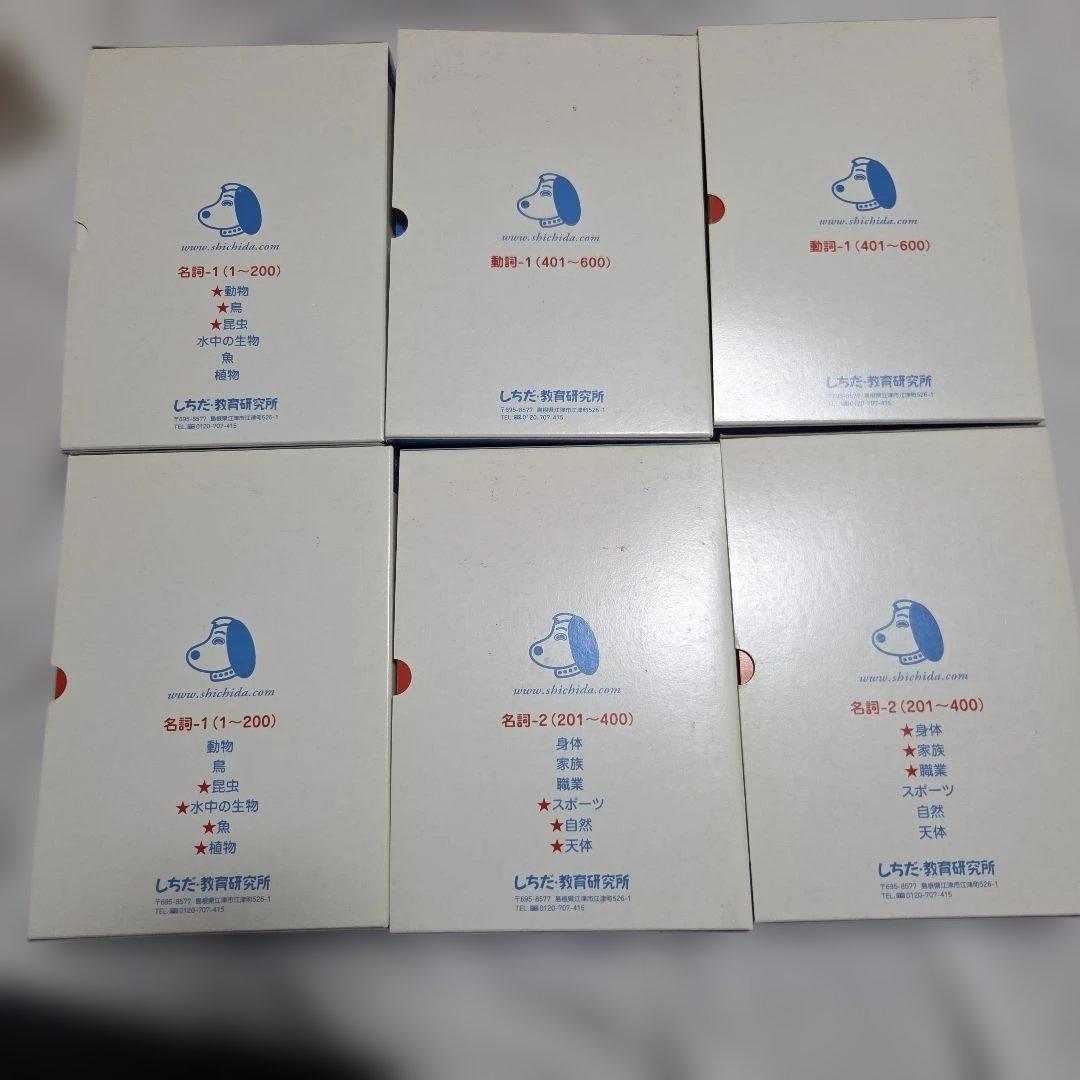 ​七田式 かな絵ちゃん ABCセット 単語カード フラッシュカードライブ　知育