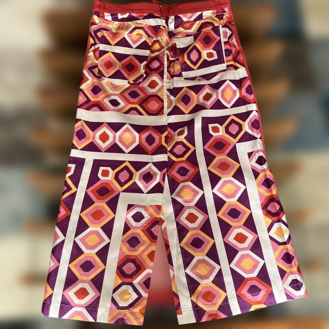 m*）様 レッド デニム タイトスカート