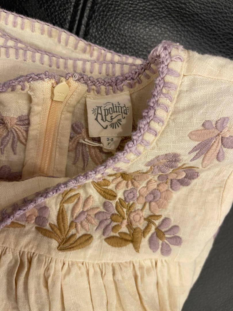 【新品未使用】apolina MTO Stevie Dress 3-5Y