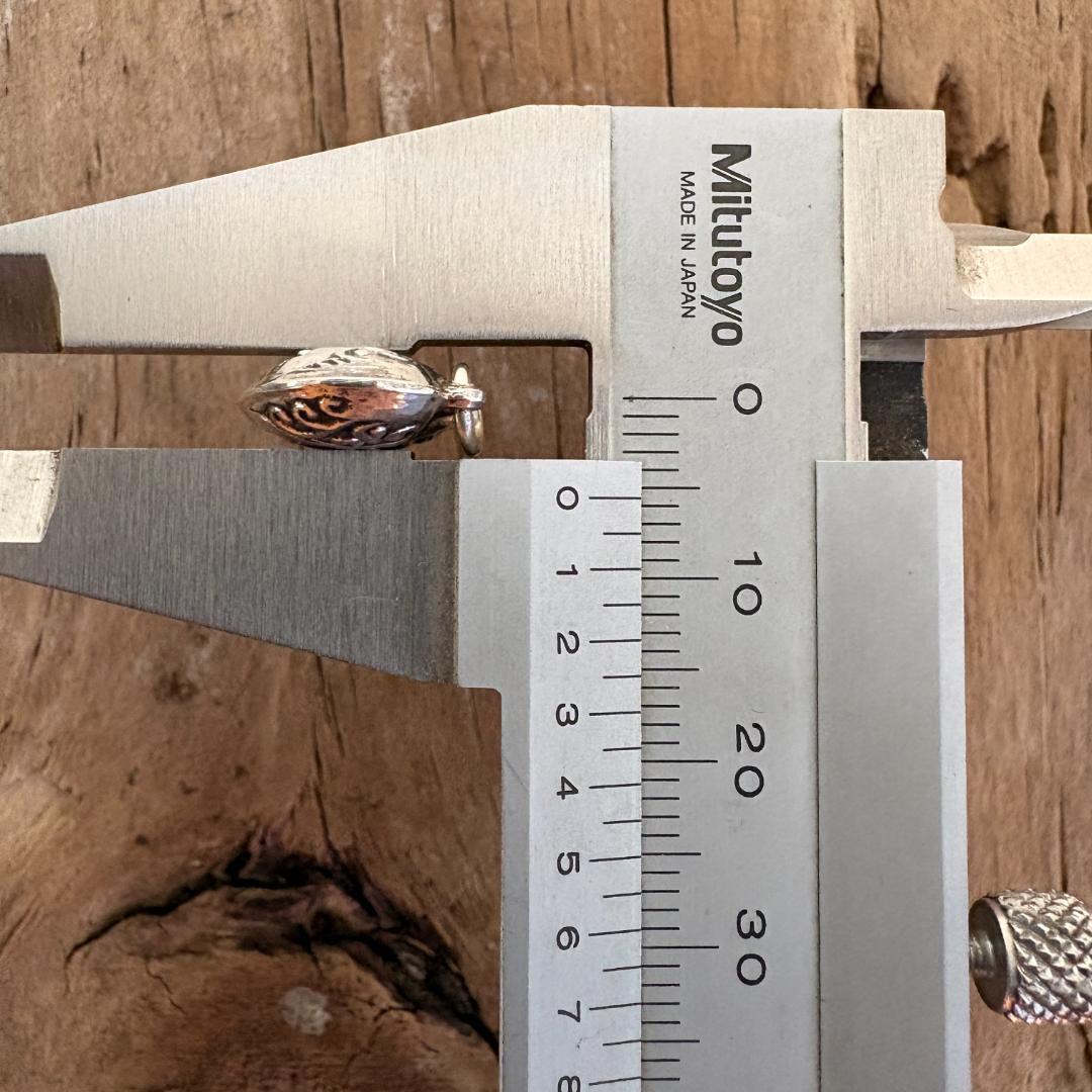 スウィートハートジュエリー　WW2　シルバー 両面 勿忘草 渦巻 （SWIRL）