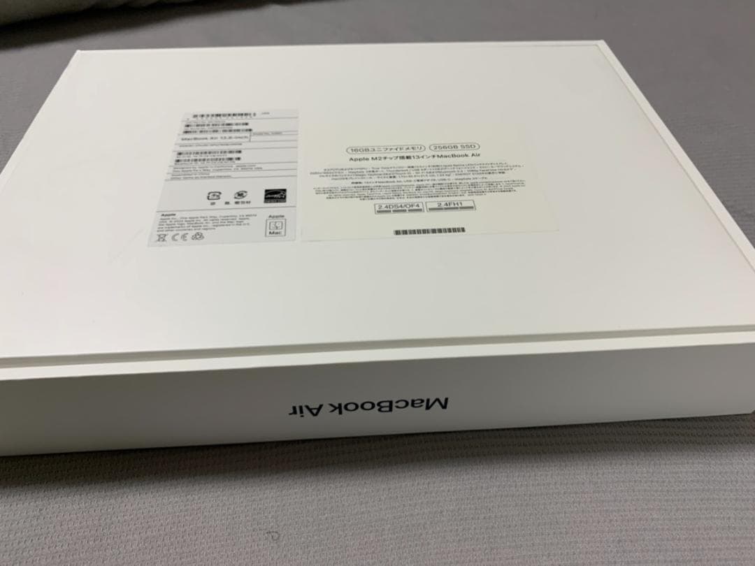 【良品】MacBookAir M2 2022 16GB 512GB ミッドナイト