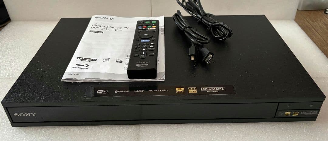 SONY Ultra HD ブルーレイ/DVDプレーヤー UBP-X800