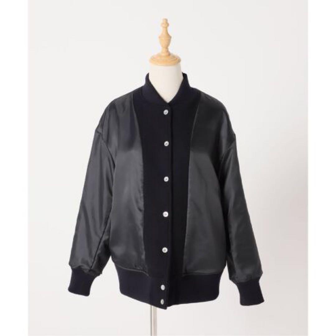 quq3・タグ付き新品・スピックアンドスパン　スタジアムジャンパー