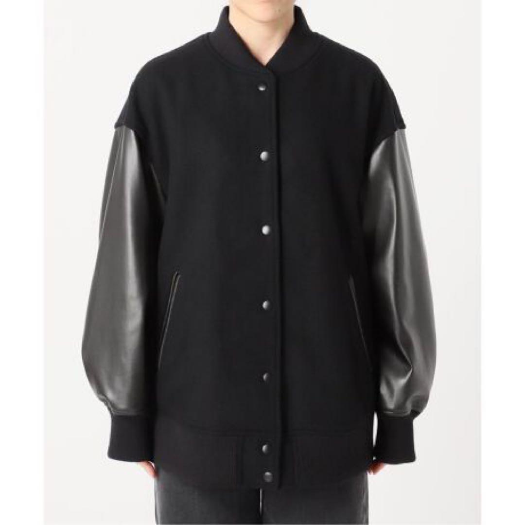 quq3・タグ付き新品・スピックアンドスパン　スタジアムジャンパー