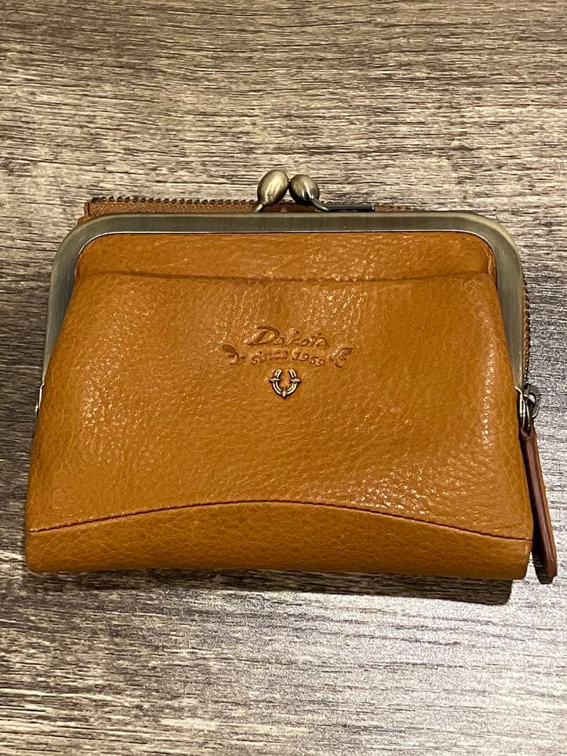 Dakota ダコタ　バイブリー　小銭入れ付き　二つ折り財布 ブラウン