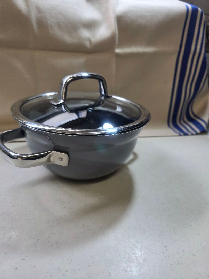 WMF フュージョンテック ミネラル ライスポット 20cm (プラチナム)