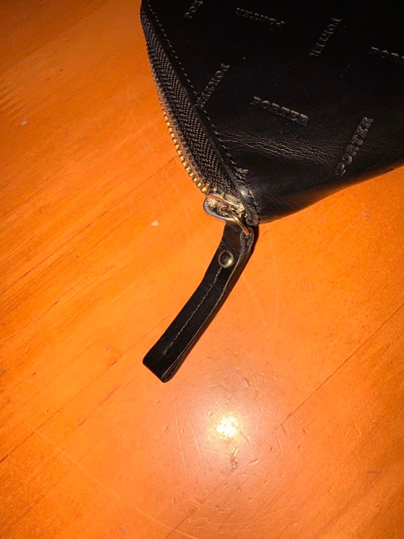PORTER ポーター エンチェイス ウォレット 長財布 ブラック 付属品完備