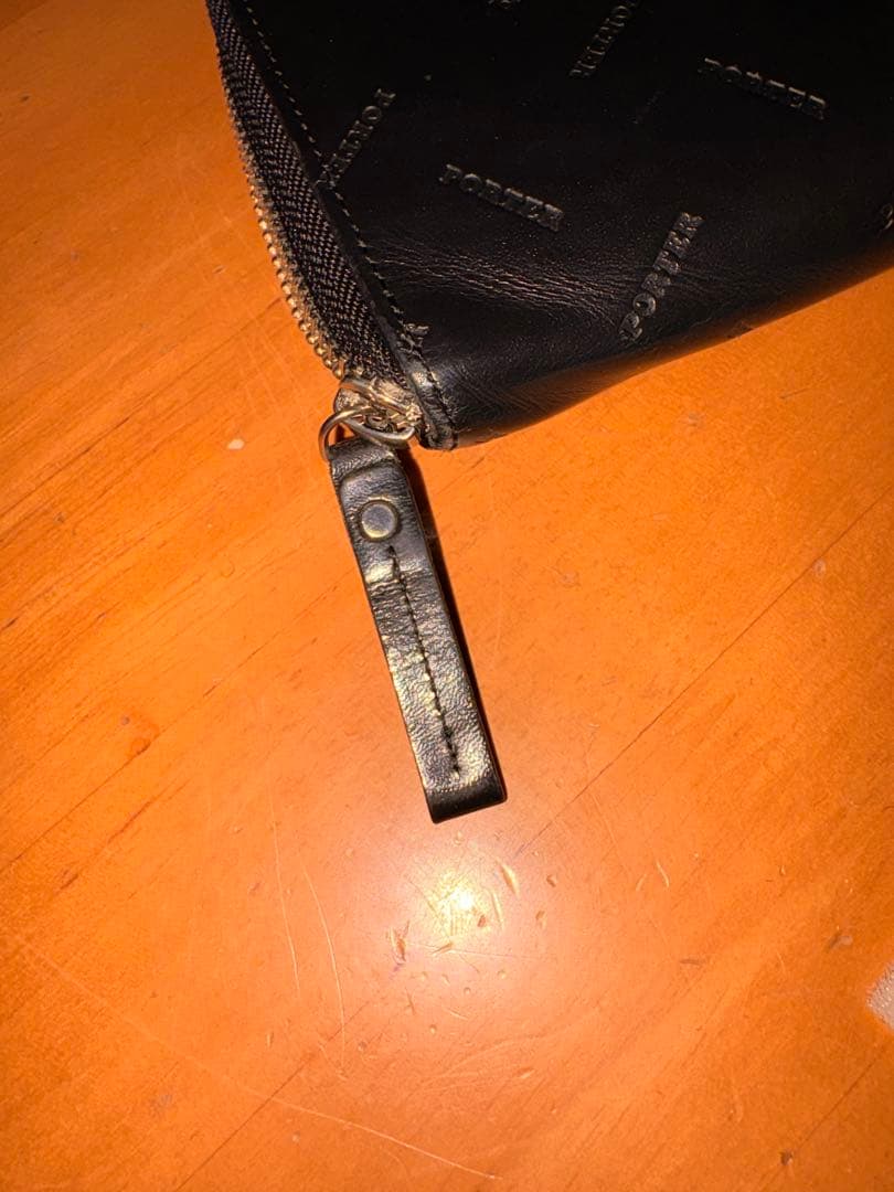 PORTER ポーター エンチェイス ウォレット 長財布 ブラック 付属品完備