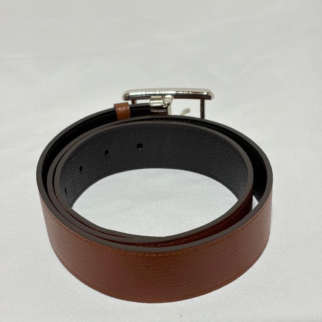 美品 カルティエ タンク アルディロン　 シルバー レザー ブラック