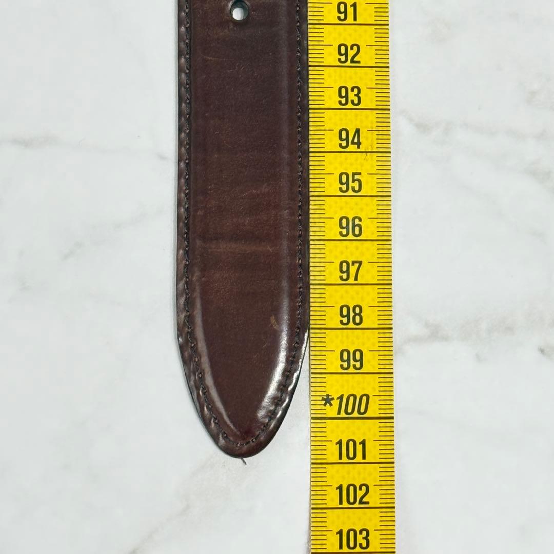 ALDEN ホーウィンシェルコードバン レザー ベルト サイズ：32/80