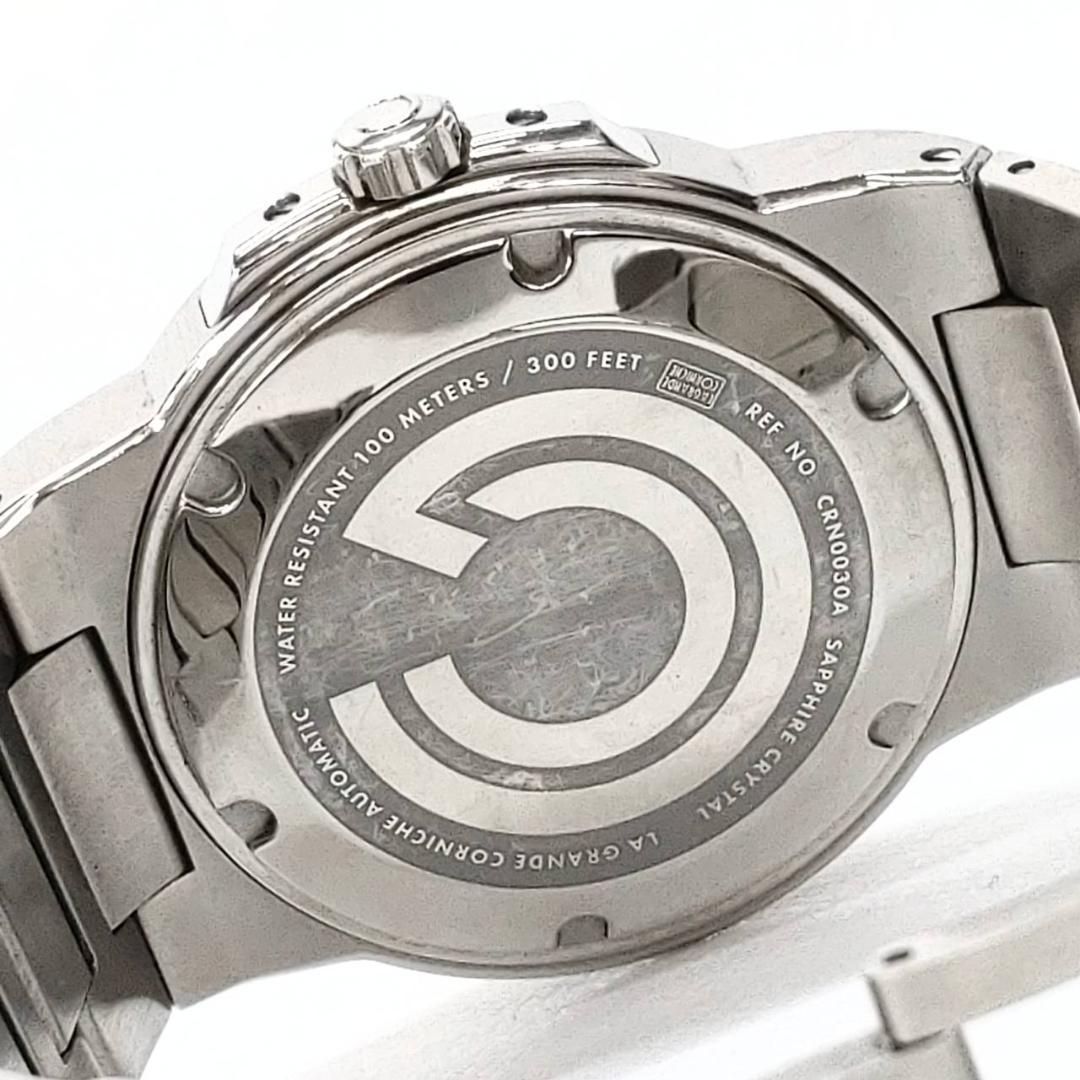 CORNICHE ラ グランデ ステンレススチール ブルーマリン 自動巻き腕時計