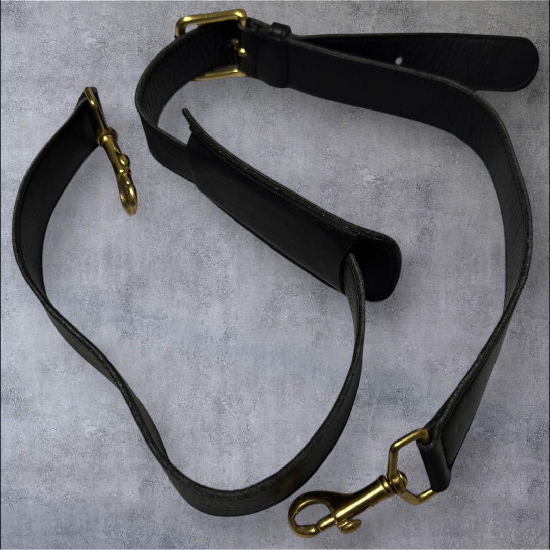 C622/コーチ COACH ビジネスバッグ ブリーフケース 黒 レザー