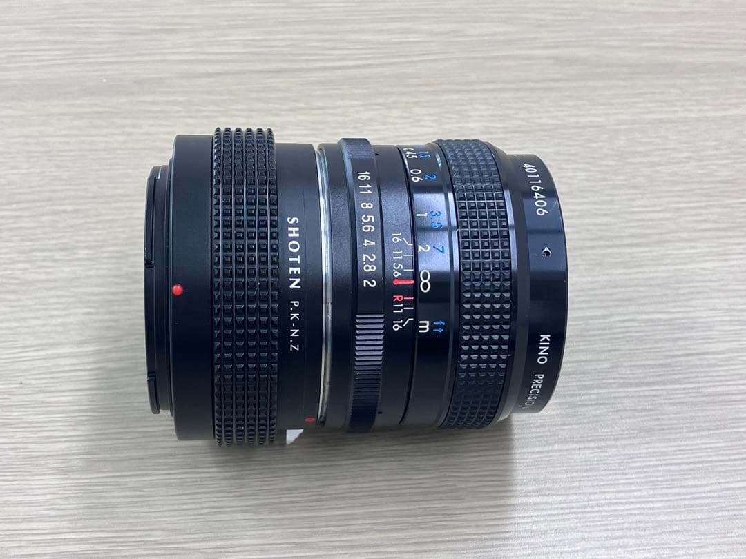 銘玉Kiron 28mm F2 & SHOTENアダプター［zマウント］