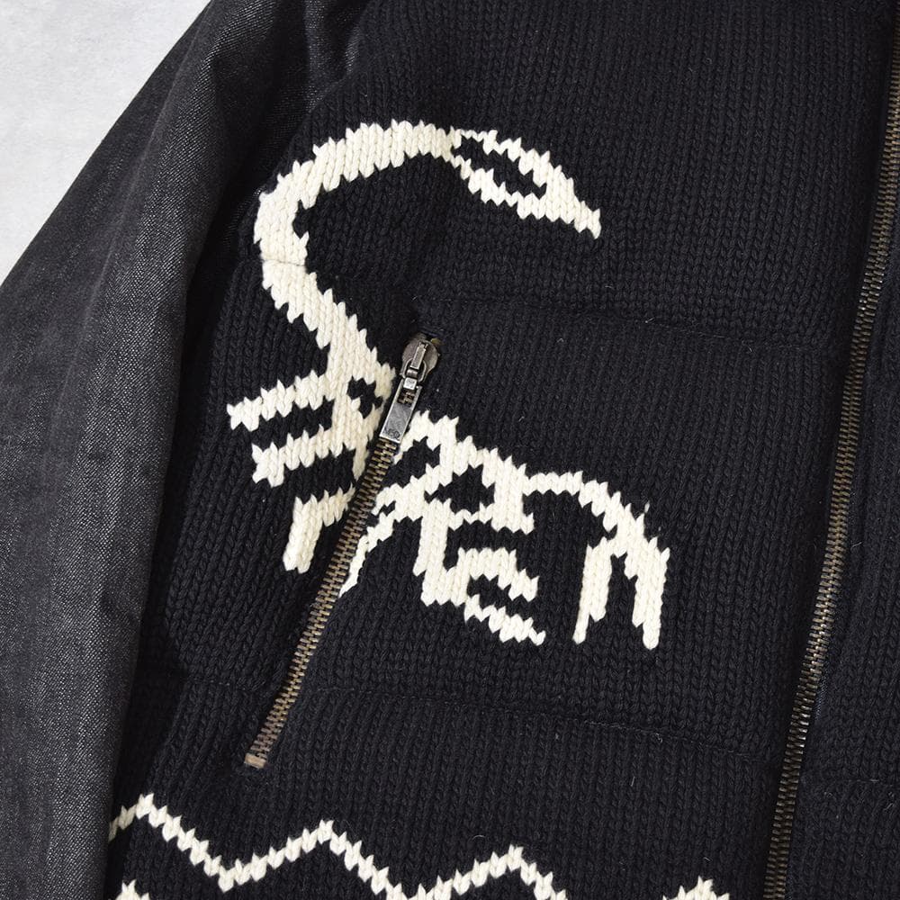 McQ Alexander McQueen カウチン切替え ダウンブルゾン 52