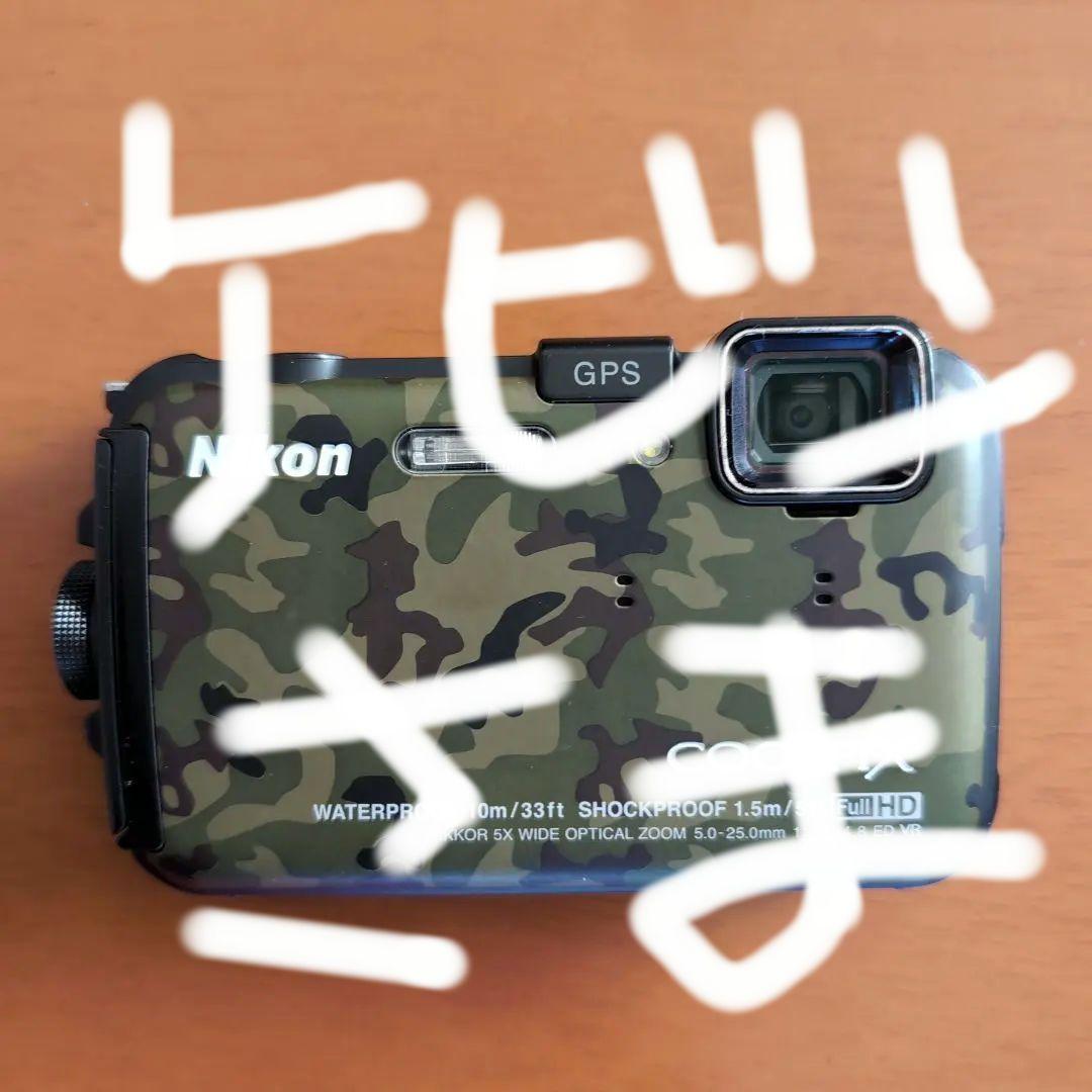 Nikon COOLPIX AW100 防水デジタルカメラ