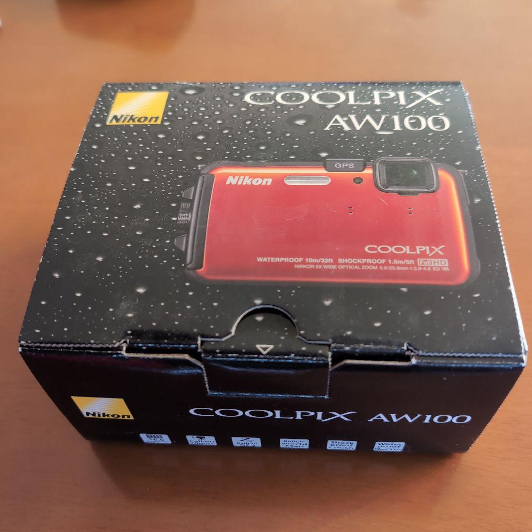 Nikon COOLPIX AW100 防水デジタルカメラ