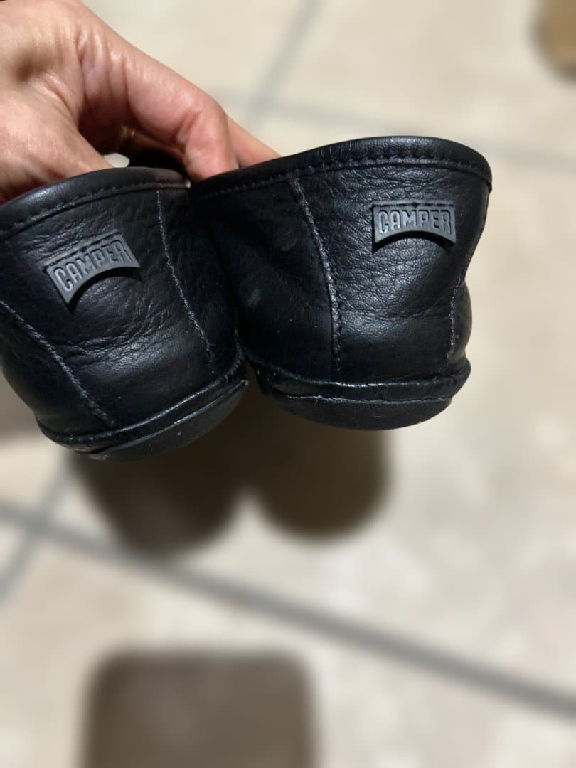 CAMPER カンペール　RIGHT NINA 黒 フラットシューズ