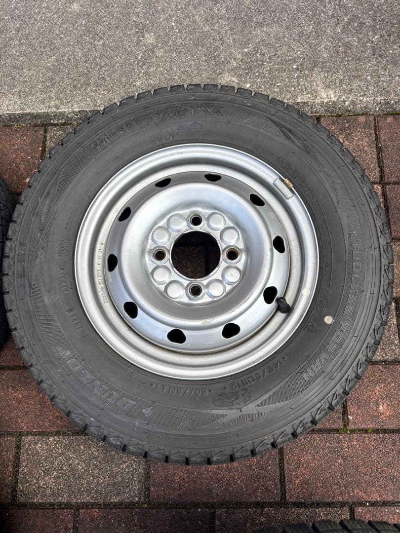 軽バンスタッドレスタイヤセット！